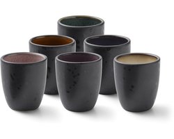 BITZ Espressokop Dia. 5 x 6 cm 9 cl 6 st. ass. kleuren