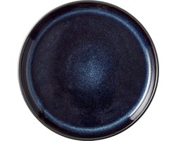 BITZ Gastro Bord Dia. 17 x 2,0 cm Zwart/Donkerblauw