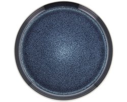 BITZ Gastro Bord Dia 21 x 2 cm Wit/Donkerblauw