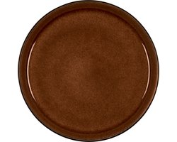 BITZ Gastro Bord Dia. 21 x 2,0 cm Zwart/Amber