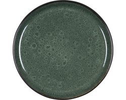 BITZ Gastro Bord Dia. 21 x 2,0 cm Zwart/Groen