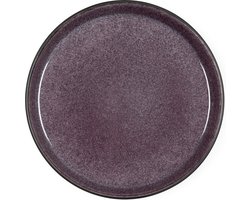 BITZ Gastro Bord Dia. 21 x 2,0 cm Zwart/Paars