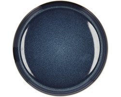 BITZ Gastro Bord Dia 27 cm Wit/Donkerblauw