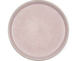 BITZ Gastro Bord Dia. 27 x 2,5 cm Grijs/Light pink