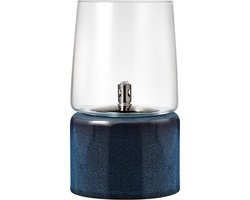BITZ Gastro Olielamp - Olielampen voor binnen en buiten - Ø 15 x 26 cm - Blauw