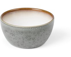 BITZ Kom Dia. 10 x 5 cm Grijs/Crème