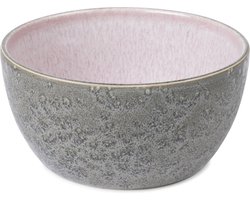 BITZ Kom Dia. 14 x 7 cm Grijs/Light pink