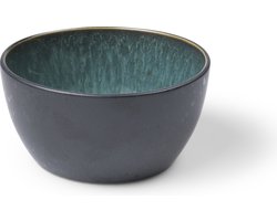 BITZ Kom Dia. 14 x 7 cm Zwart/Groen