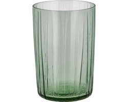 BITZ Kusintha Waterglas Dia 7 x 10,5 cm 28 cl 4 st. Groen