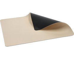 BITZ Placemat 46 x 33 cm 4 st. Zwart/Crème