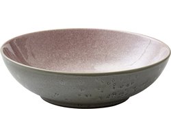 BITZ Saladekom Dia. 24 x 6 cm Grijs/Light pink