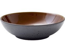 BITZ Saladekom Dia. 24 x 6 cm Zwart/Amber