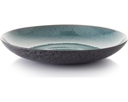 BITZ Schaal Dia. 40 cm Zwart/Groen