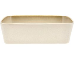 BITZ Schaal rechthoekig 28 x 21 x 8 cm Crème/Crème