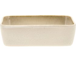 BITZ Schaal rechthoekig x 19 x 14 x 5,3 cm Crème/Crème
