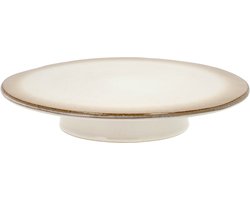 BITZ Taartplateau op voet Dia. 30 x 5,5 cm Crème