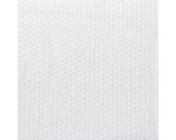 BJAS - Plaid - Wit - 200 x 220 cm - Polyester