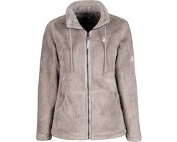 BJØRNSON Elin Coral Fleece Vest Dames 4 seizoenen - Zacht - Maat 50 - Beige