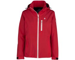 BJØRNSON Iduna Regenjas - Zomerjas - Dames - Waterdicht - Maat 36 - Rood