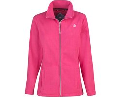 BJØRNSON Jenna Fleece Vest 4 Seizoenen Dames - Rits - Maat 42 - Fuchsia Roze