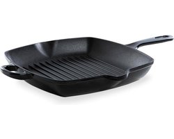 BK Bourgogne grillpan Ø 26x26 cm - Gietijzer - Inductie - Zwart