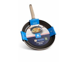 BK Flex - Koekenpan - 28 cm - Braadpan - Keramisch – Koekenpan inductie - PFAS-vrije Antiaanbak - Pannen - Koekenpan - voor Gezond Koken - Pan