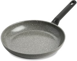 BK Granite Ceramic keramische koekenpan 28cm – inductie koekenpan – zonder deksel – ovenbestendig tot 160°C – koudgreep – PFAS‑vrij – Grijs