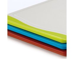 BK Universele Snijplank - 25x36cm - 3-delige Snijplankenset - Cutting Board voor Vlees, Groente, Vis - Vaatwasbestendig