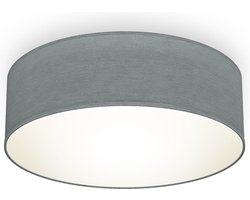 B.K.Licht - Plafondlamp - Ø30cm - grijs - excl. E27 lichtbron