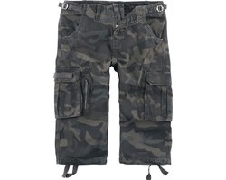 Black Premium by EMP Camouflage driekwart cargo broek Mannen - XXL