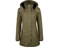 Black Premium by EMP olijfgroene winterjas met binnenzakken - Dames - L