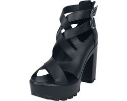 Black Premium by EMP Zwarte hoge hakken met bandjes Vrouwen - EU37