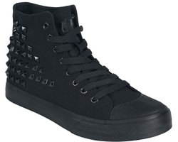 Black Premium by EMP Zwarte sneaker met klinknagels Unisex - EU40