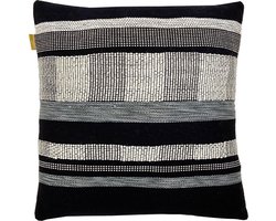 Black texture cushion square
