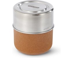 Black+Blum Glazen Lunchbox - Pot - 450ml - Bruin
