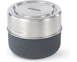 Black+Blum Glazen Lunchbox - Pot - 600ml - Grijs