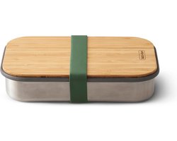 Black+Blum RVS Broodtrommel - 900ml - Groen