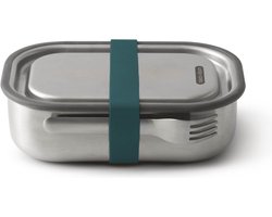 Black+Blum RVS Lunchbox - 1 Ltr - Blauw