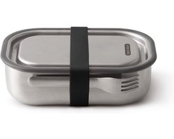 Black+Blum RVS Lunchbox - 1 Ltr - Zwart