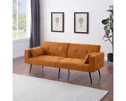 BLACKCOLORS - Gestoffeerde hoekbank - Chaise longue - 2-zits - Omkeerbare ottomanbank - Ideaal voor huis, appartement, studentenkamer, extra kamer en compacte ruimtes