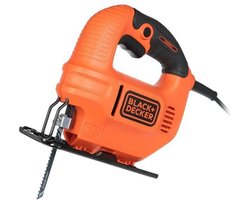 BLACK+DECKER Compacte 400W decoupeerzaag. rechte zaagsneden. bochten en 45° afschuinen - KS501-QS