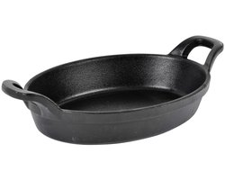 Blackwell Ovenschaal Cast Iron Zwart 21 x 15 x 4 cm - Gietijzer - Perfect Voor Gratins En Individuele Porties