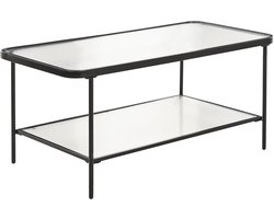 BLAIR - Salontafel - Zwart - Veiligheidsglas