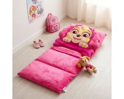 Blanket Slaapmatje Paw Patrol Skye 3D 58x137cm – Ultra-Zachte Velboa – Officiële Licentie