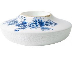 Blauw Bloesem Waxinelichthouder