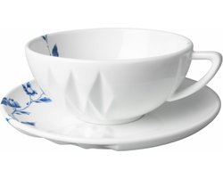 Blauw Vouw Kop en Schotel