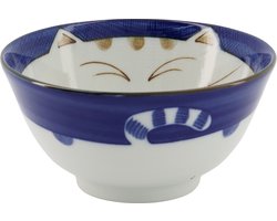 Blauwe Kom - Kawaii Cat - 13.5 x 6.8cm 300ml