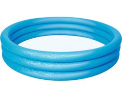 Blauwe opblaas zwembad voor in de tuin 152cm -
