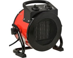 Blaze Industriële Kachel 2000W - 20m² - 3-standen - 230V - Rood