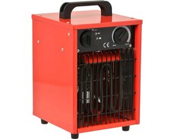 Blaze Industriële Kachel 3000W - 30m² - 3-standen - 230V - Rood